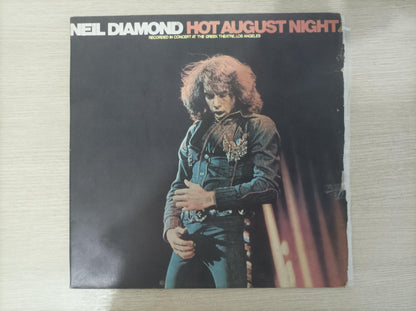 Lp Vinil Neil Diamond Hot August Night Duplo