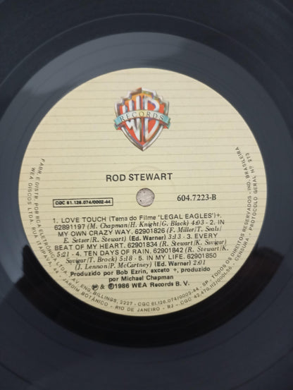 Lp Vinil Rod Stewart 1986 Com Encarte