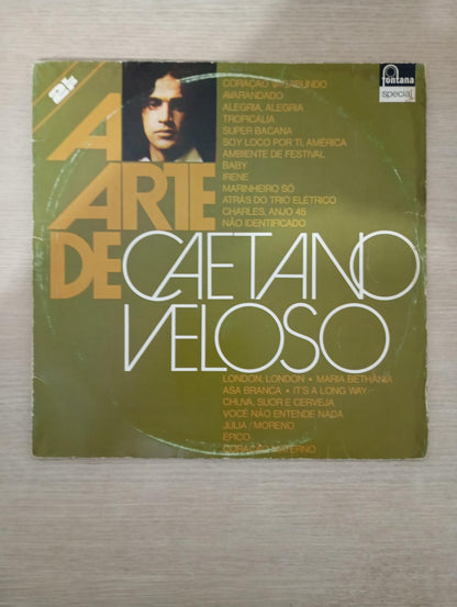 Lp Vinil Caetano Veloso A Arte De Caetano Veloso Duplo