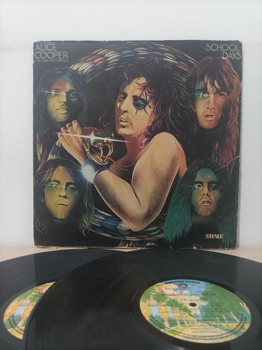 Lp Vinil Alice Cooper School Days Duplo, Leia