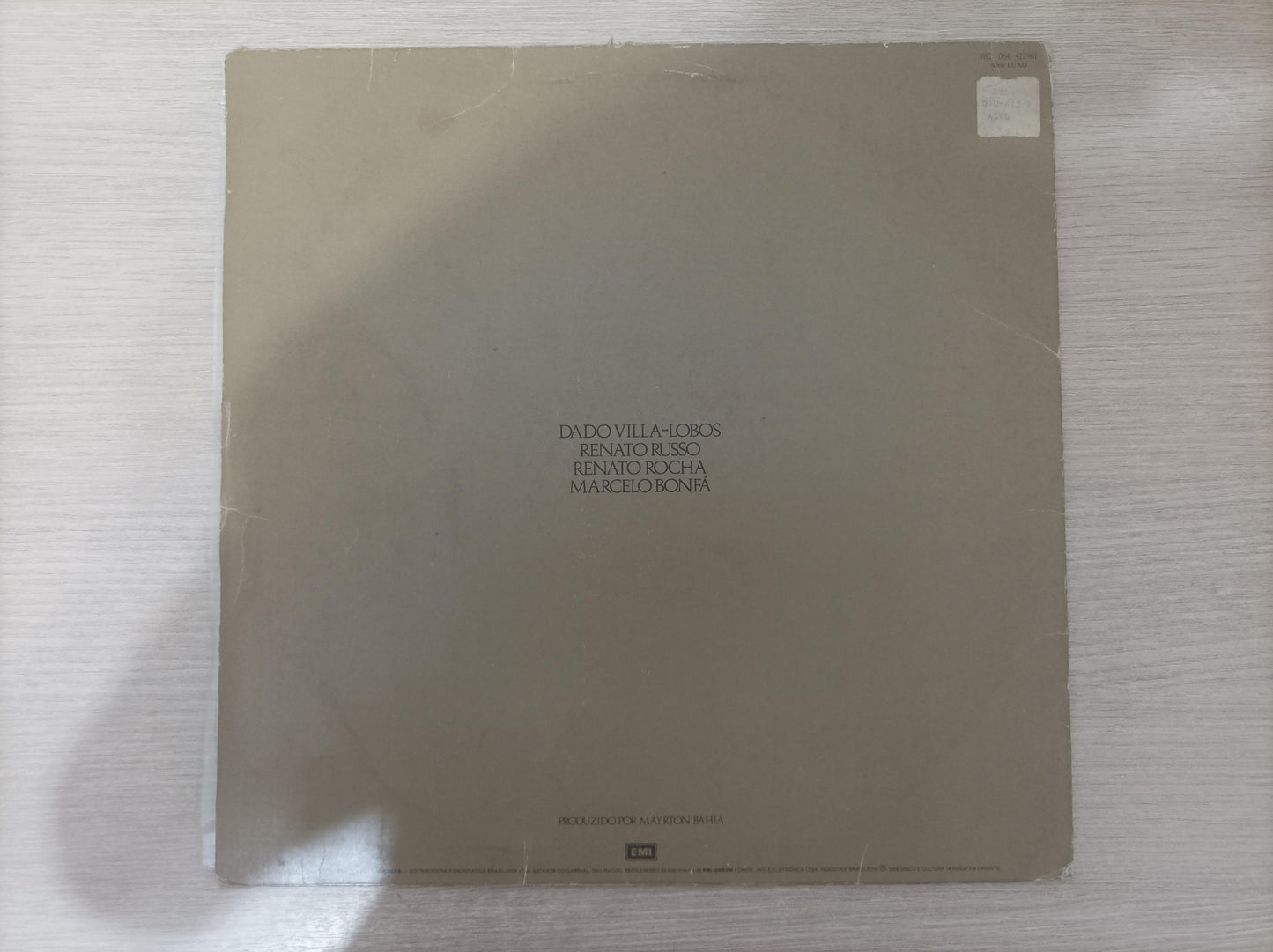 Lp Vinil Legião Urbana Dois Com Encarte