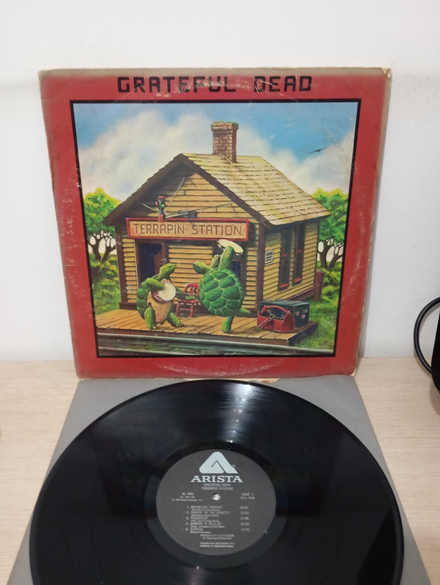 Lp Vinil Grateful Dead Terrapin Station C Encarte Importado