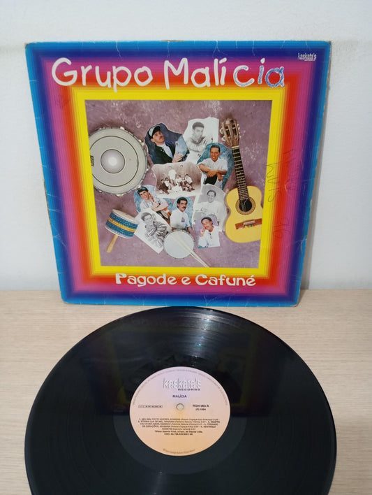 Lp Vinil Grupo Malícia Pagode E Cafuné