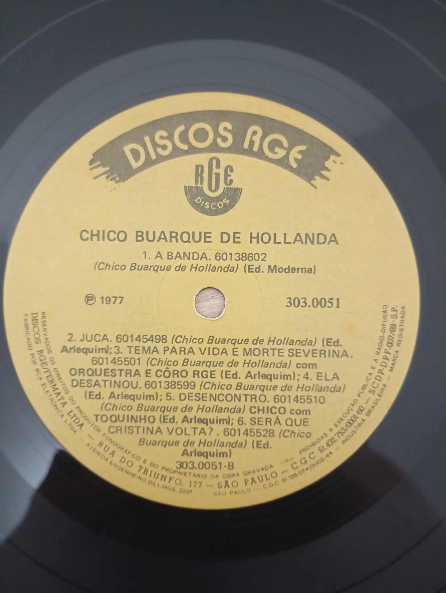 Lp Vinil Chico Buarque RGE Série Aniversário Duplo