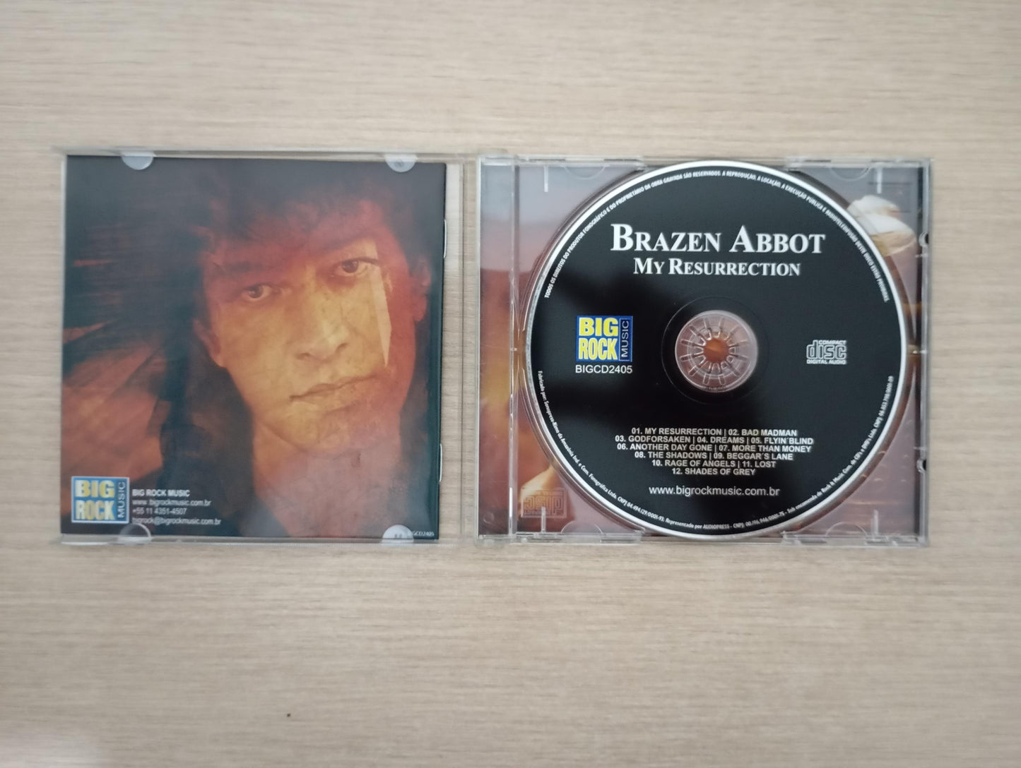 CD Brazen Abbot My Resurrection