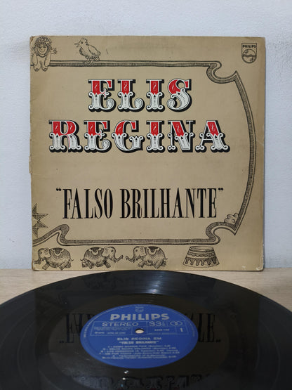 Lp Vinil Elis Regina Falso Brilhante Capa Dupla
