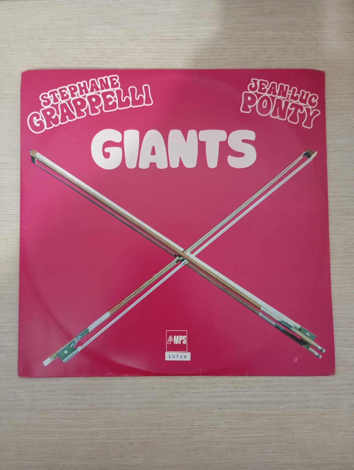 Lp Vinil Stéphane Grappelli & Jeac-Luc Ponty Giants