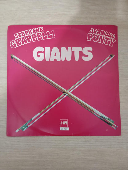 Lp Vinil Stéphane Grappelli & Jeac-Luc Ponty Giants