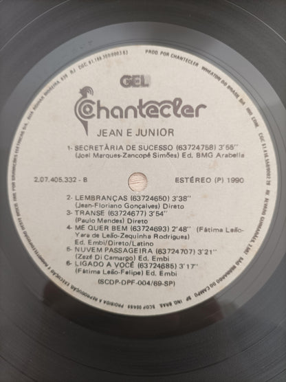Lp Vinil Jean e Junior Secretária de Sucesso