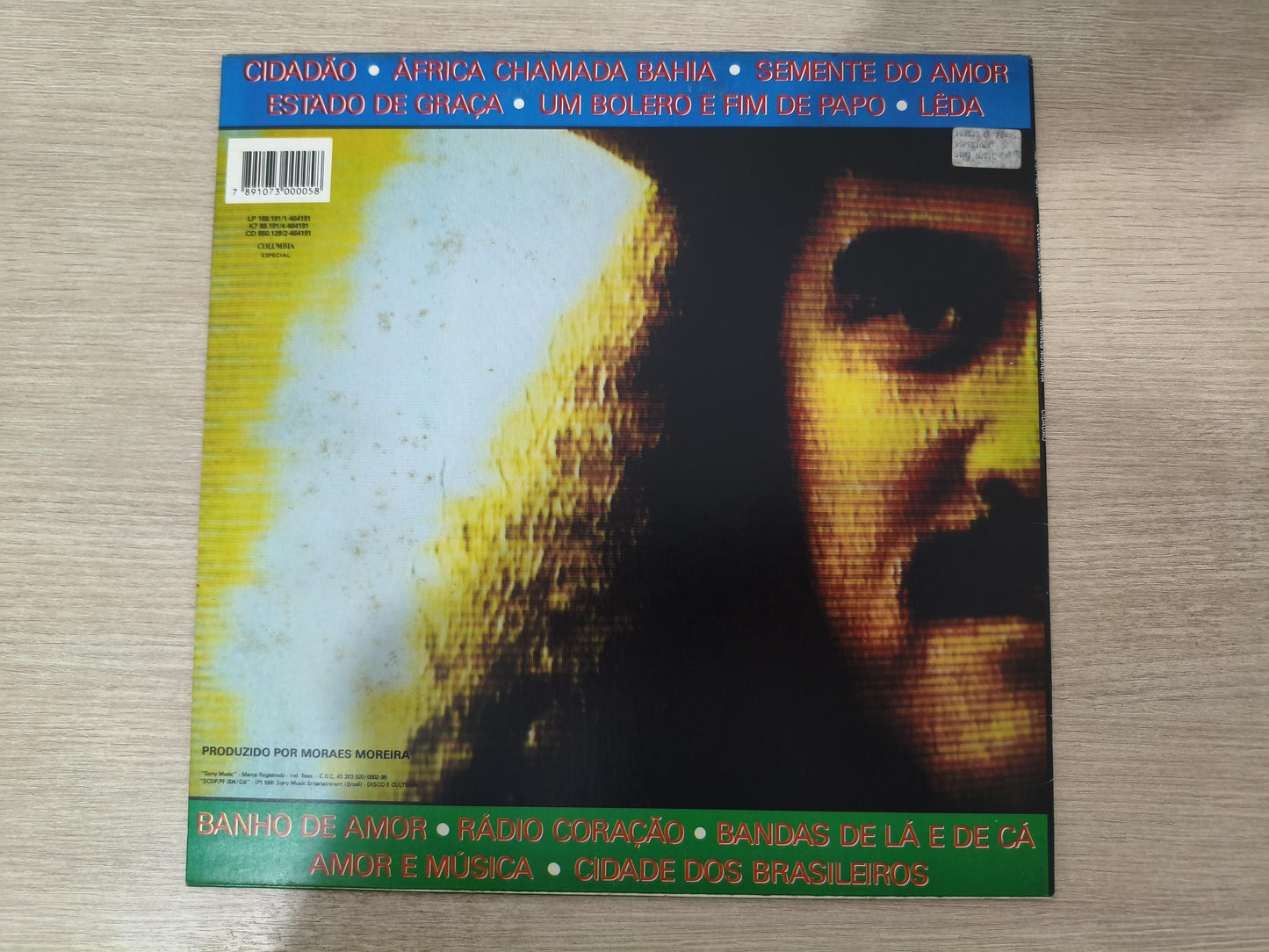 Lp Vinil Moraes Moreira Cidadão Com Encarte