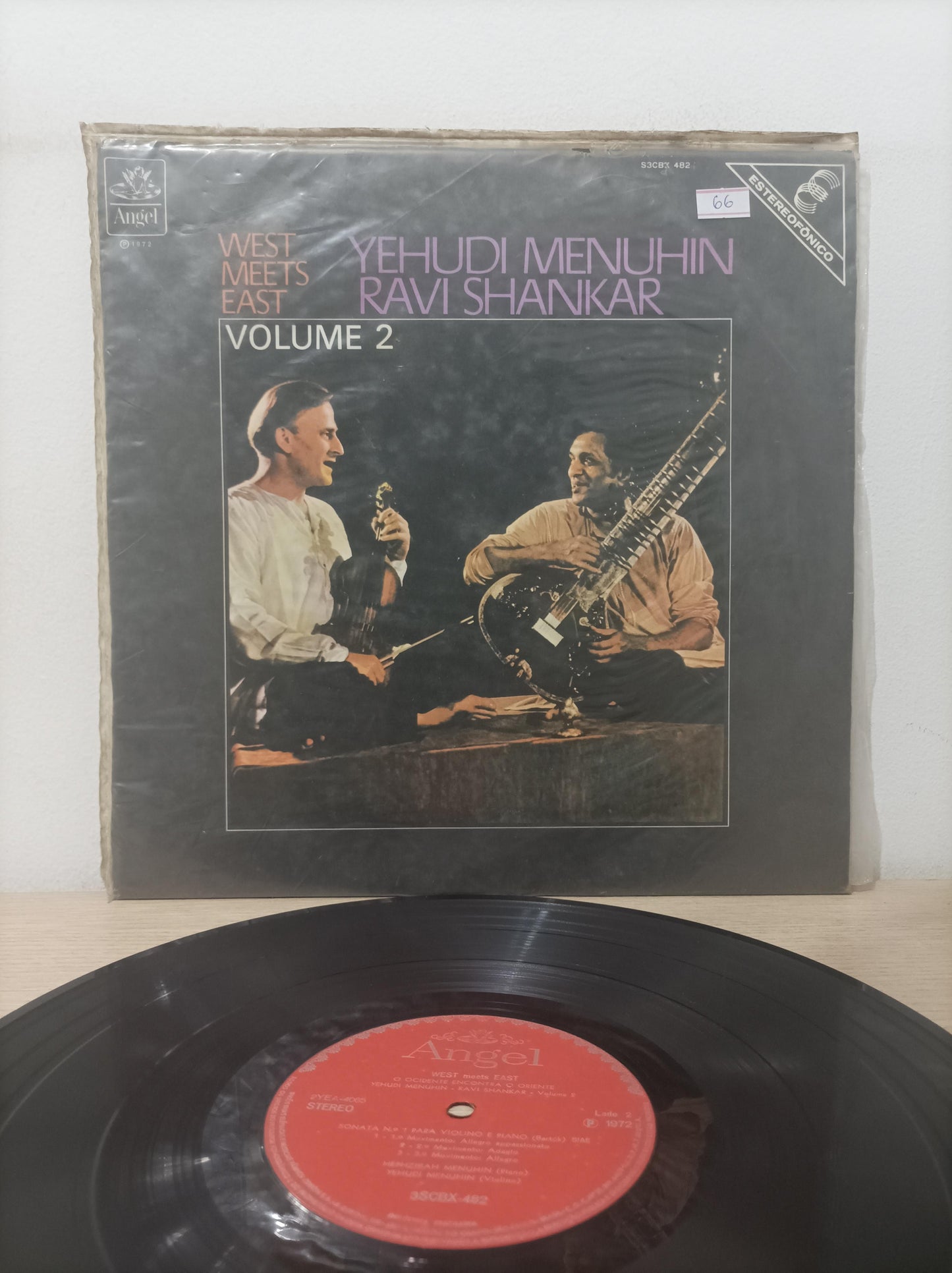 Lp Vinil Yehudi Menuhin & Ravi Shankar West Meets East