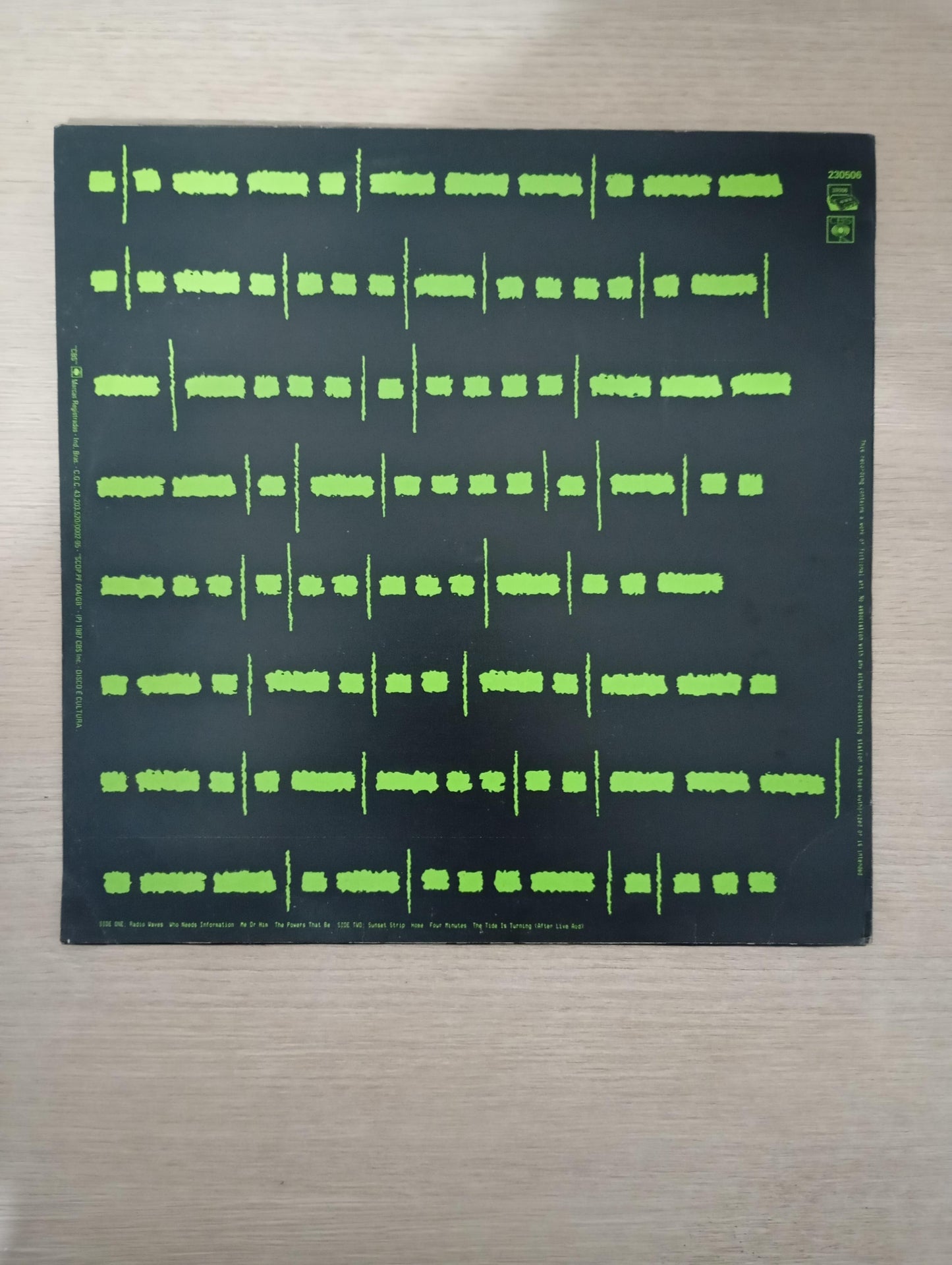 Lp Vinil Roger Waters Radio K.A.O.S Com Encarte