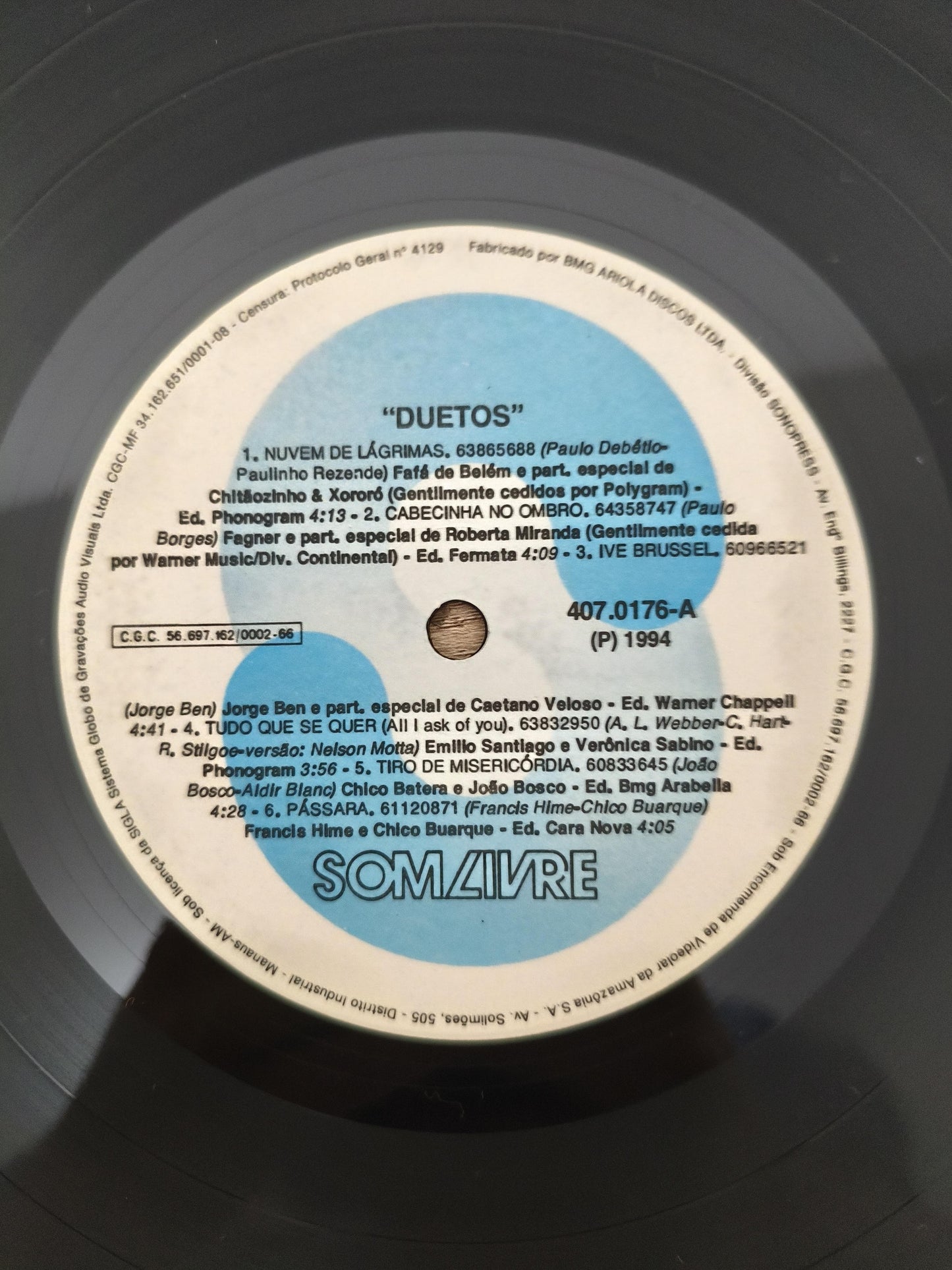 Lp Vinil Duetos 1994