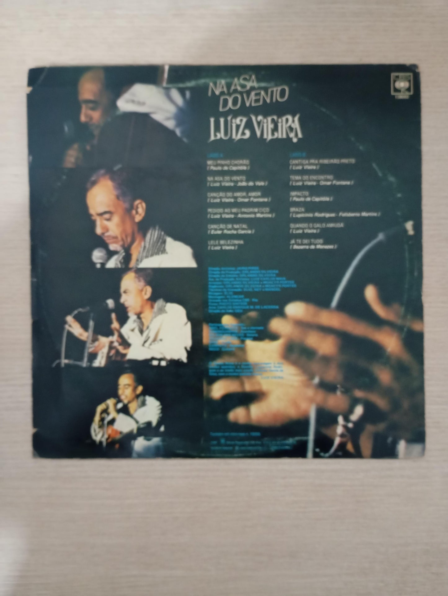 Lp Vinil Luiz Vieira Na Asa Do Vento