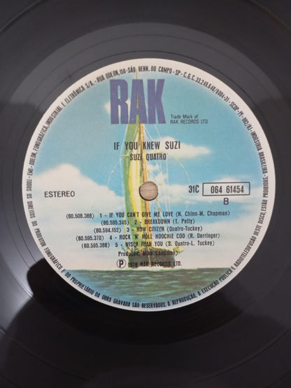 Lp Vinil Suzi Quatro If You Knew Suzi...