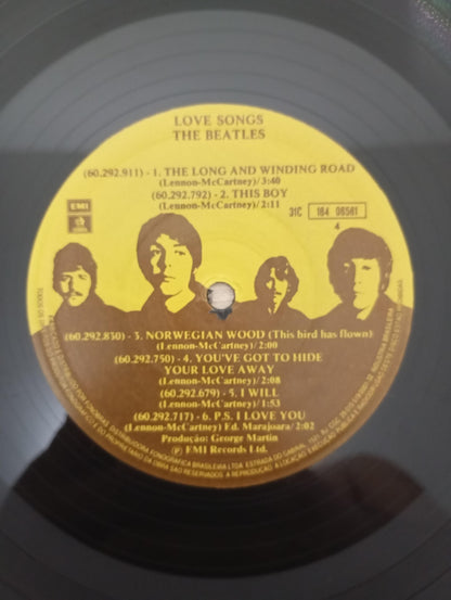 Lp Vinil The Beatles Love Songs Duplo Com Encartes