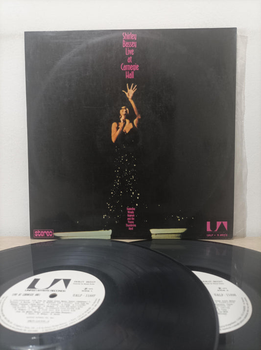 Lp Vinil Shirley Bassey Live At Carnegie Hall Duplo