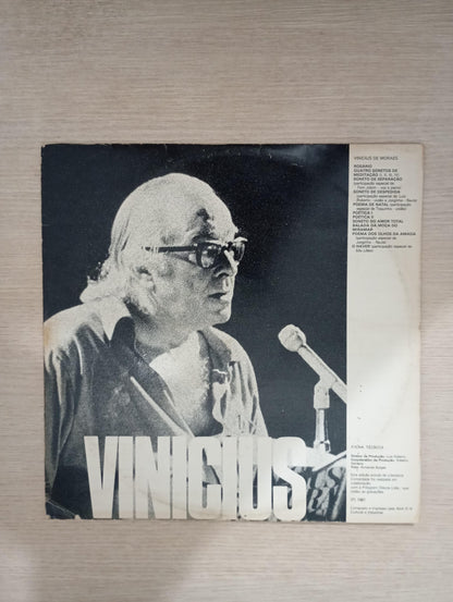 Lp Vinil Vinicius De Moraes Vinicius & Drummond