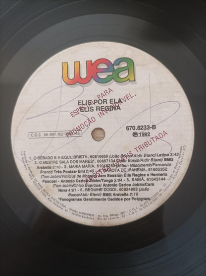 Lp Vinil Elis Regina Elis Por Ela