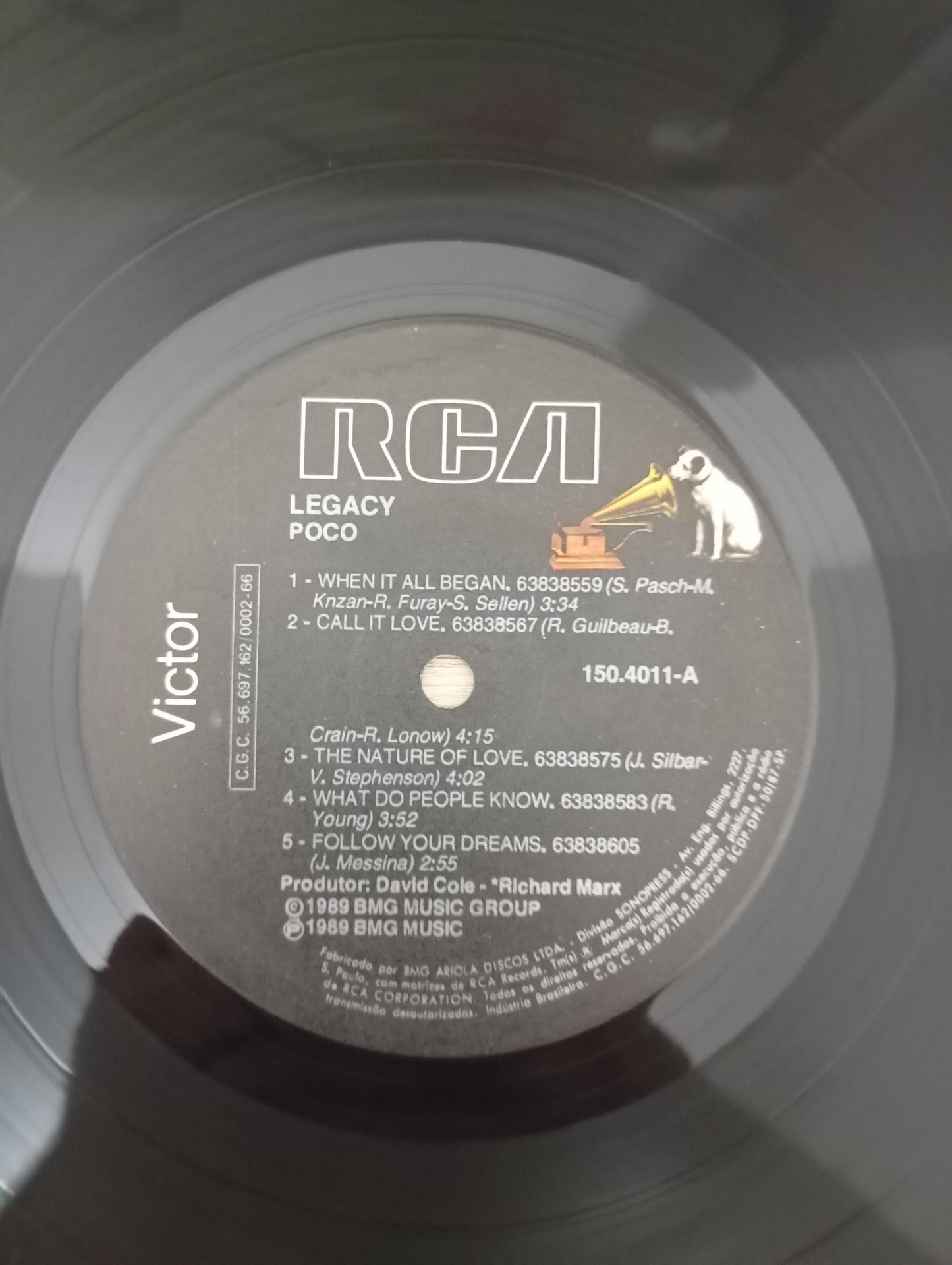 Lp Vinil Poco Legacy Com Encarte