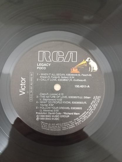 Lp Vinil Poco Legacy Com Encarte