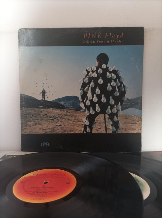 Lp Vinil Pink Floyd Delicate Sound Of Thunder Duplo Encartes