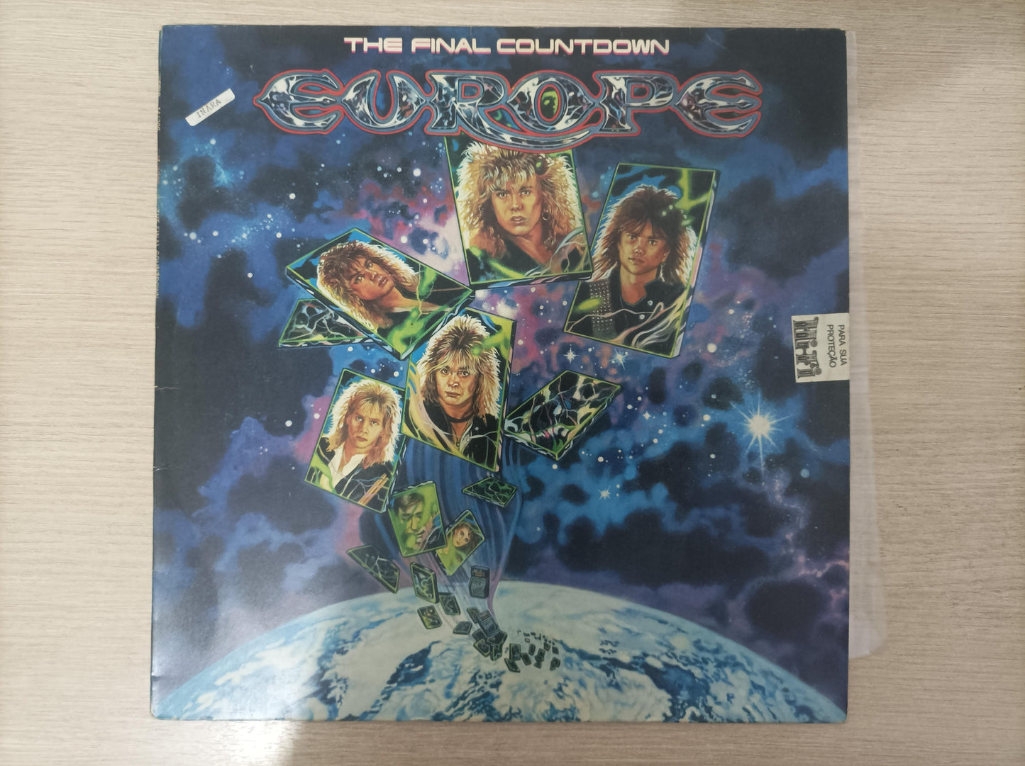 Lp Vinil Europe The Final Countdown Com Encarte