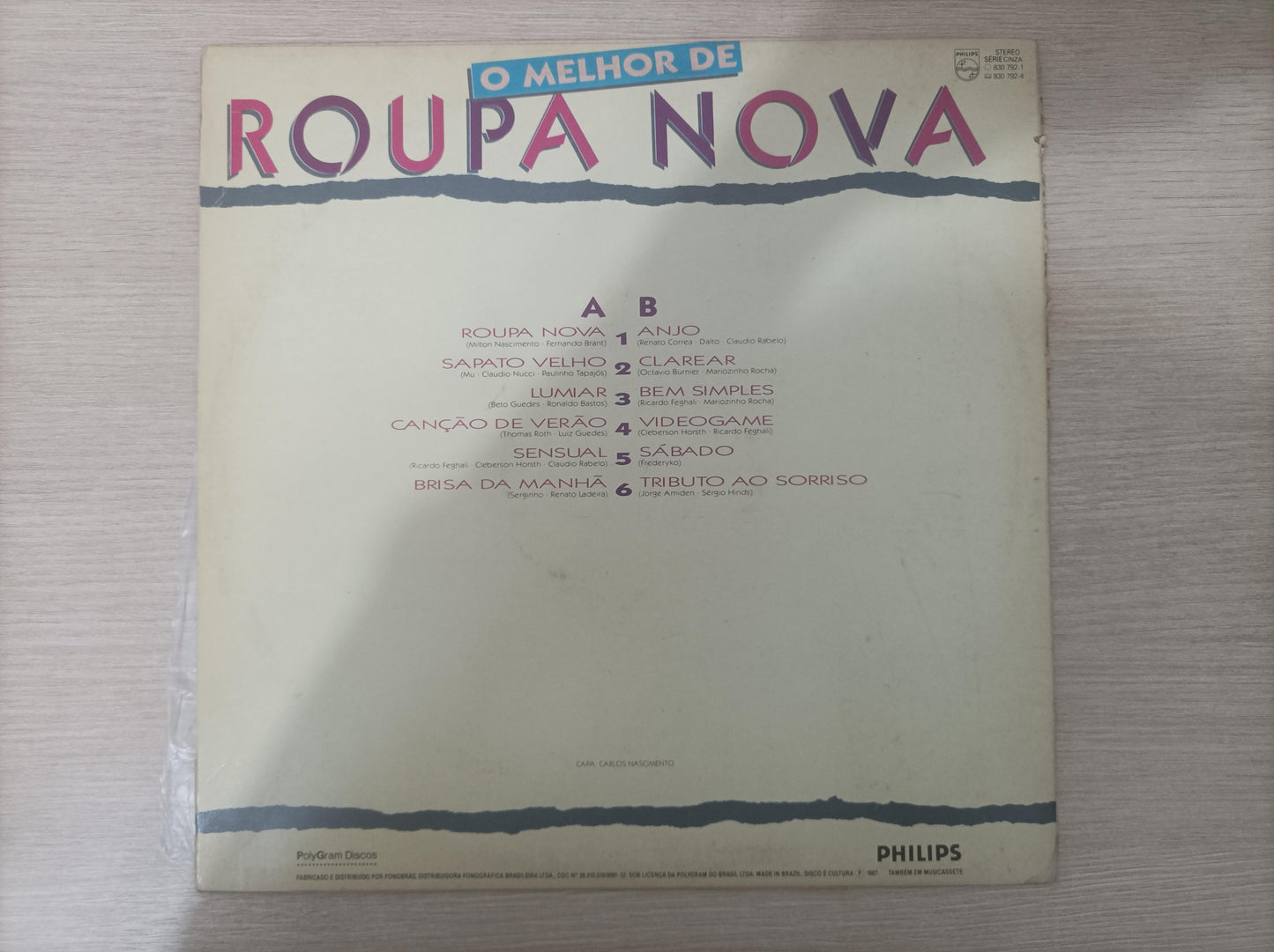 Lp Vinil Roupa Nova O Melhor de