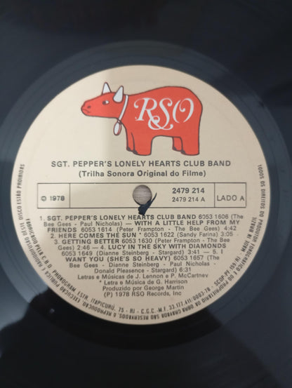 Lp Vinil Peter Frampton Bee Gees Sgt. Pepper's Duplo