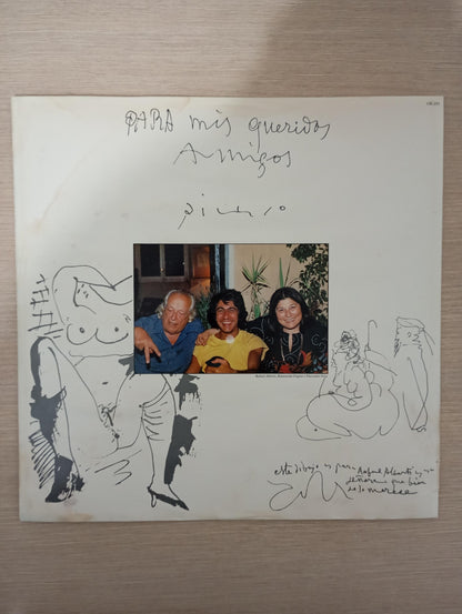 Lp Vinil Rafael Alberti Fagner Homenagem Picasso C Encartes