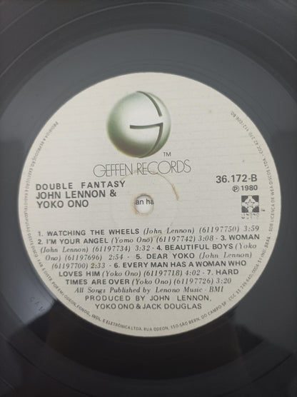 Disco Vinil Double Fantasy John Lennon & Yoko Ono C/ Encarte