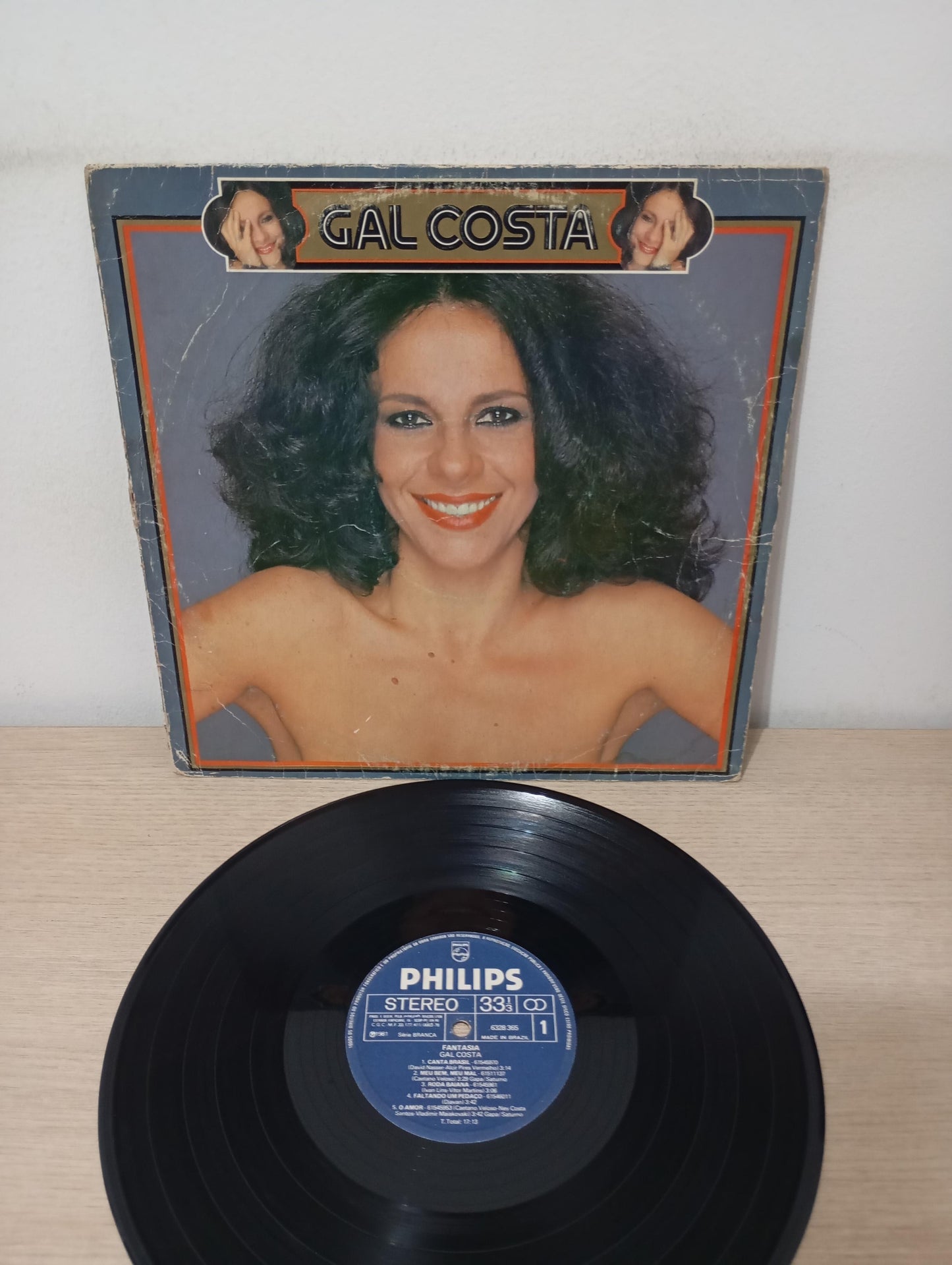 Lp Vinil Gal Costa Fantasia