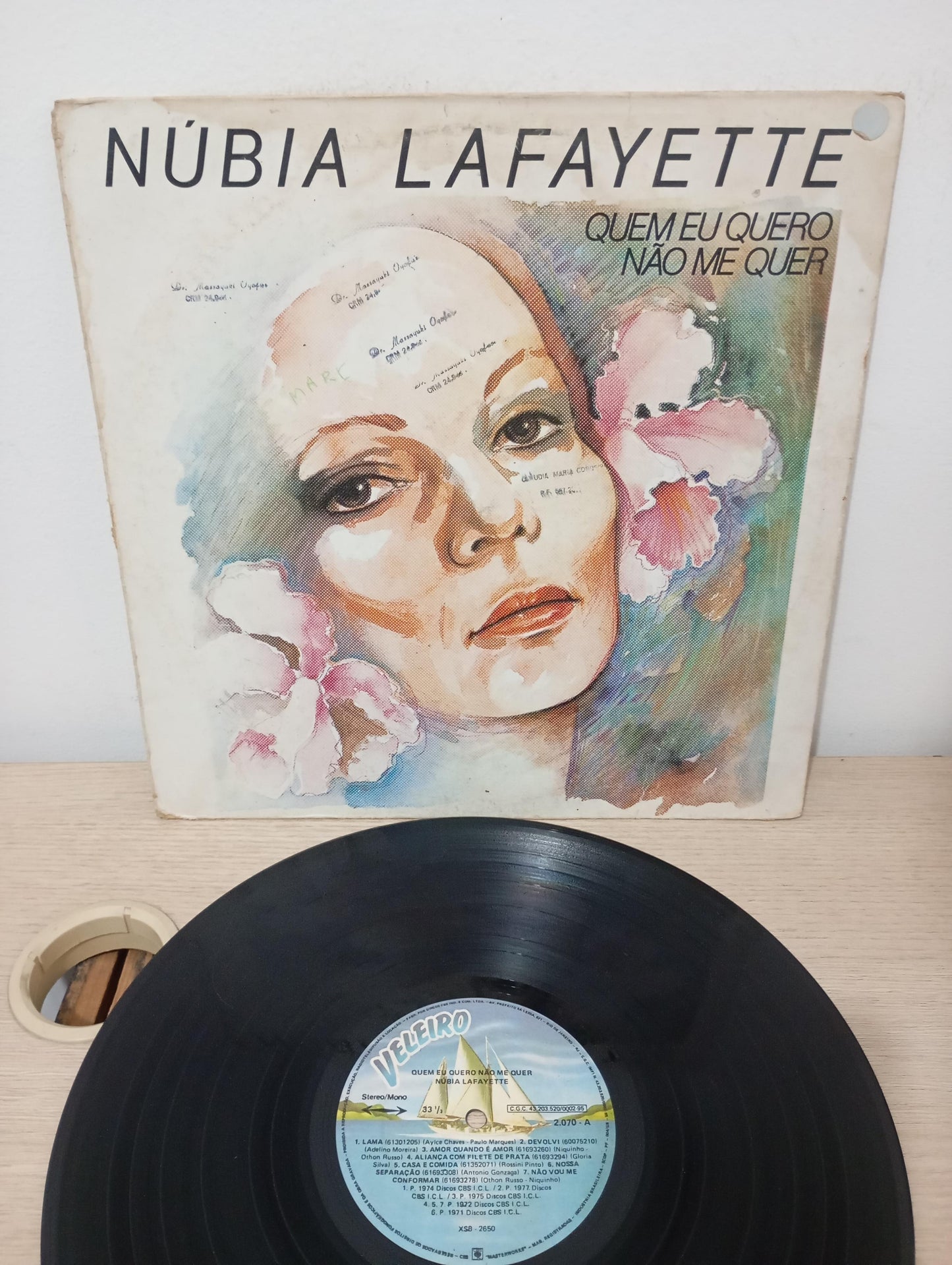 Lp Vinil Núbia Lafayette Quem Eu Quero Não Me Quer