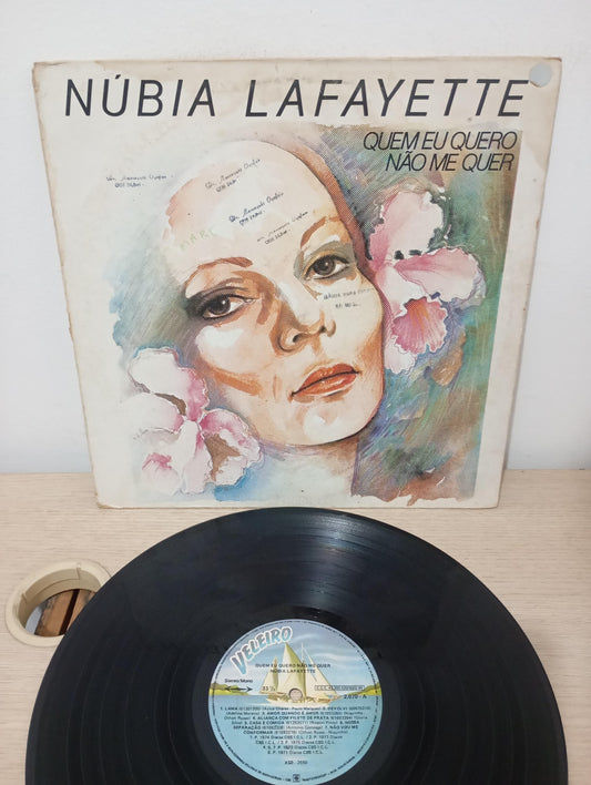 Lp Vinil Núbia Lafayette Quem Eu Quero Não Me Quer