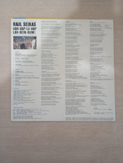 Lp Vinil Raul Seixas Uah-Bap-Lu-Bap-Lah-Béin-Bum!