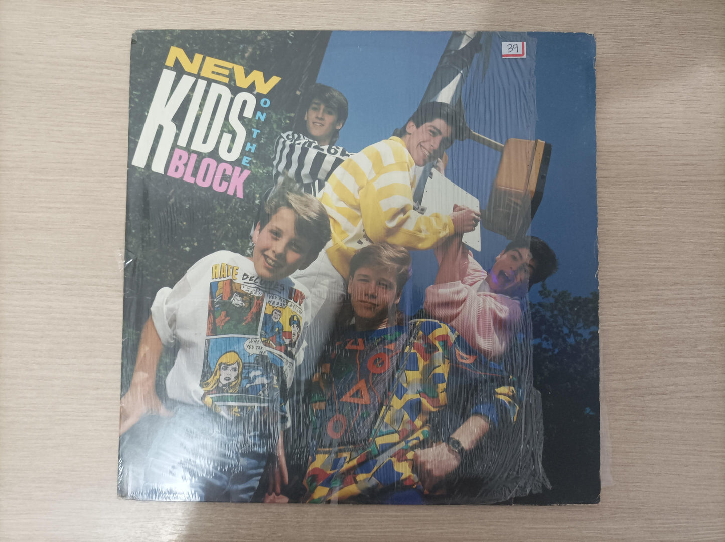 Lp Vinil New Kids On The Block None Com Encarte