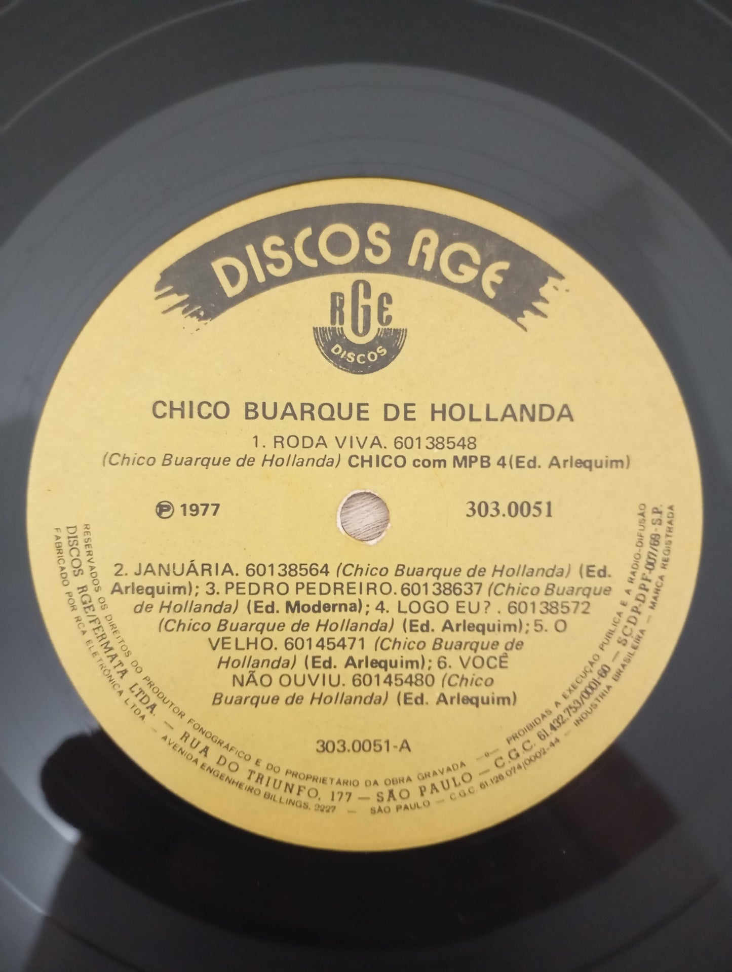 Lp Vinil Chico Buarque RGE Série Aniversário Duplo