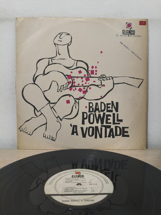 Lp Vinil Baden Powell À Vontade