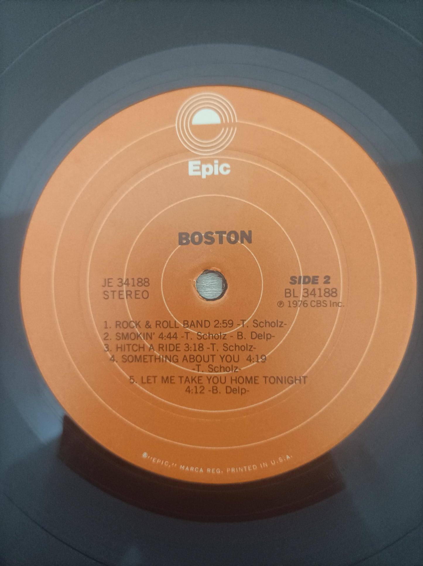 Lp Vinil Boston 1976 Importado