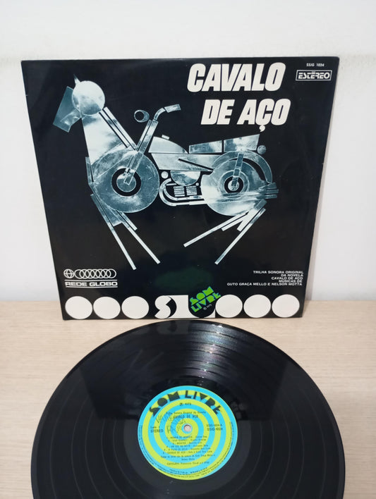 Lp Vinil Trilha Novela Cavalo de Aço 1973