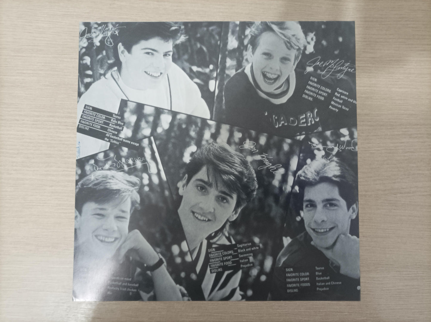 Lp Vinil New Kids On The Block None Com Encarte