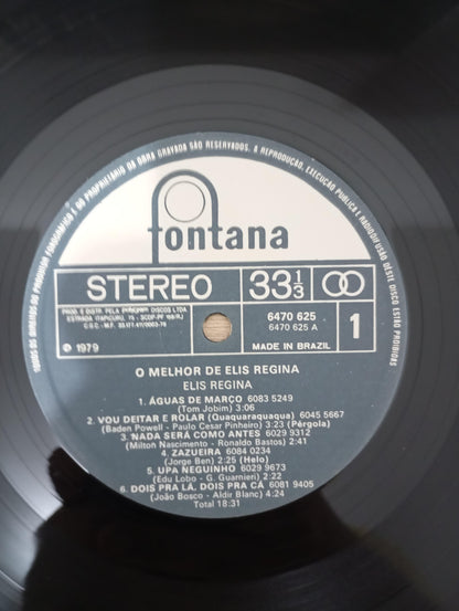 Lp Vinil Elis Regina O Melhor De Elis