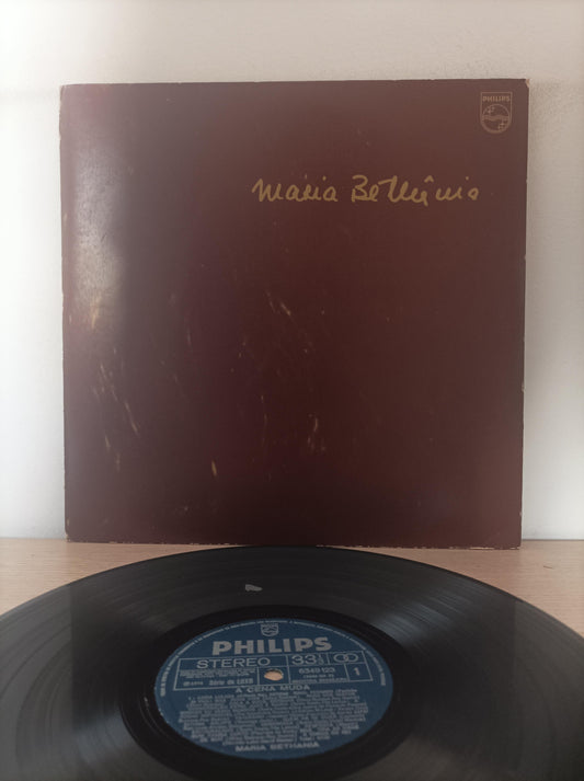 Lp Vinil Maria Bethânia A Cena Muda Capa Dupla