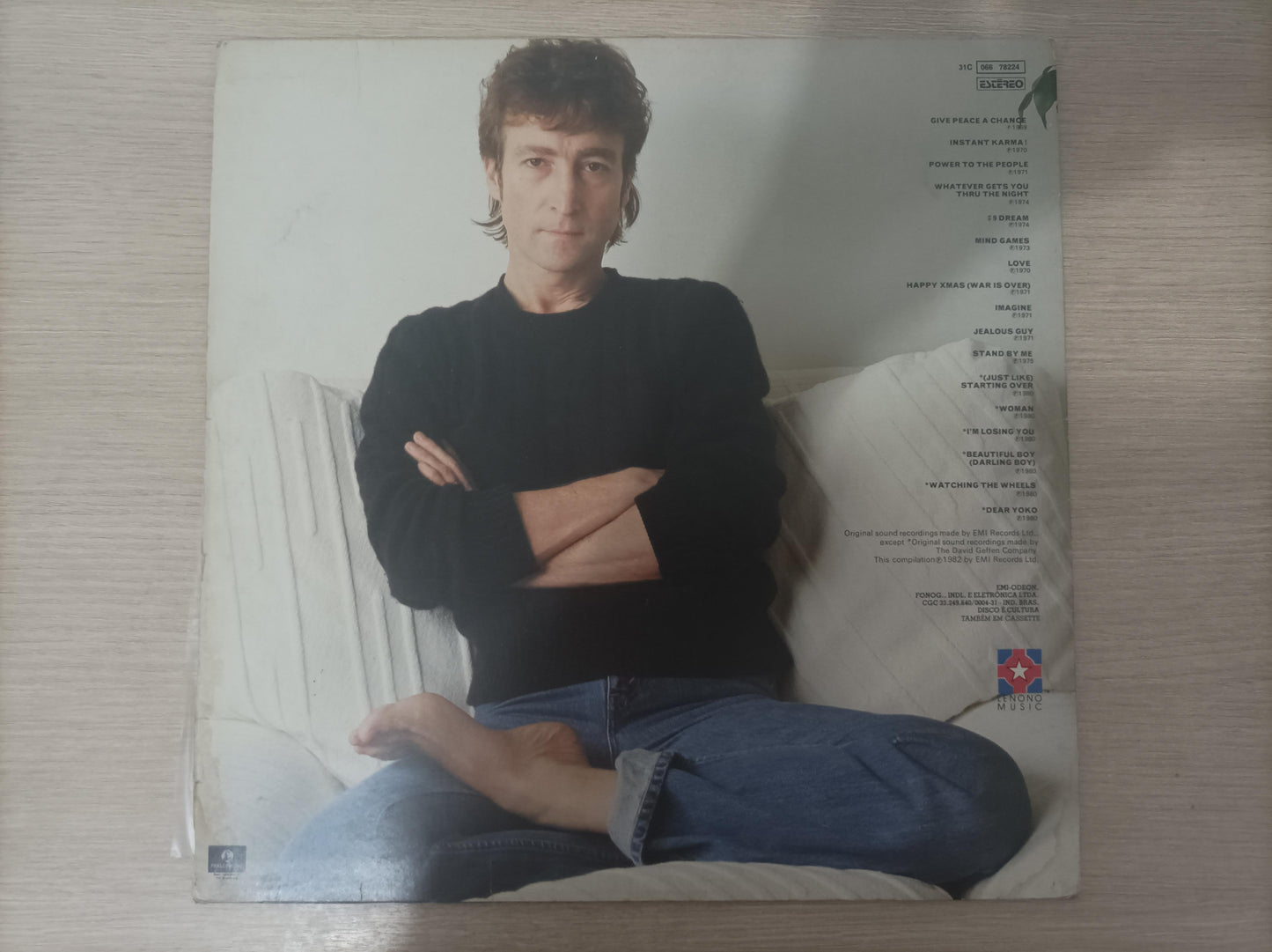 Disco Vinil The Collection John Lennon Com Encarte A