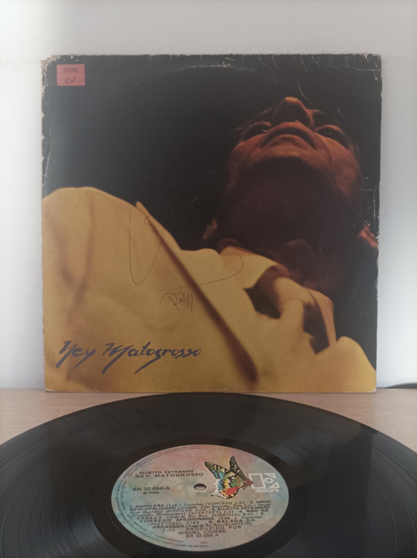 Lp Vinil Ney Matogrosso Sujeito Estranho