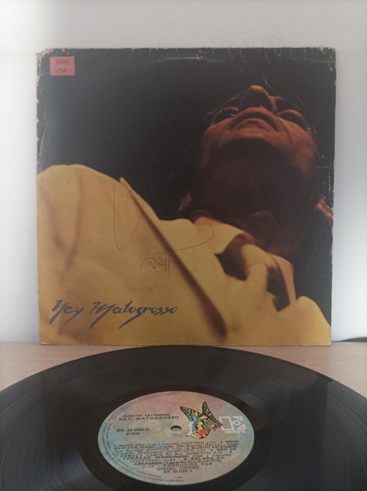 Lp Vinil Ney Matogrosso Sujeito Estranho
