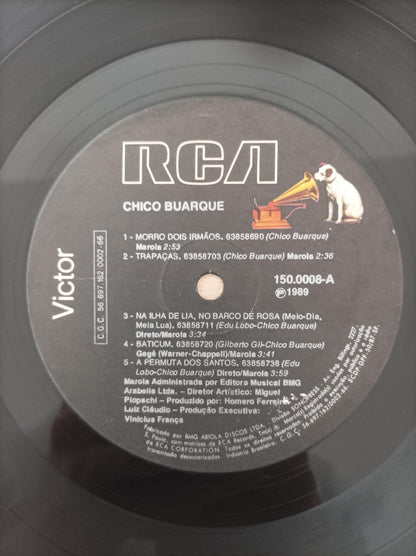 Disco Vinil 1989 Chico Buarque A