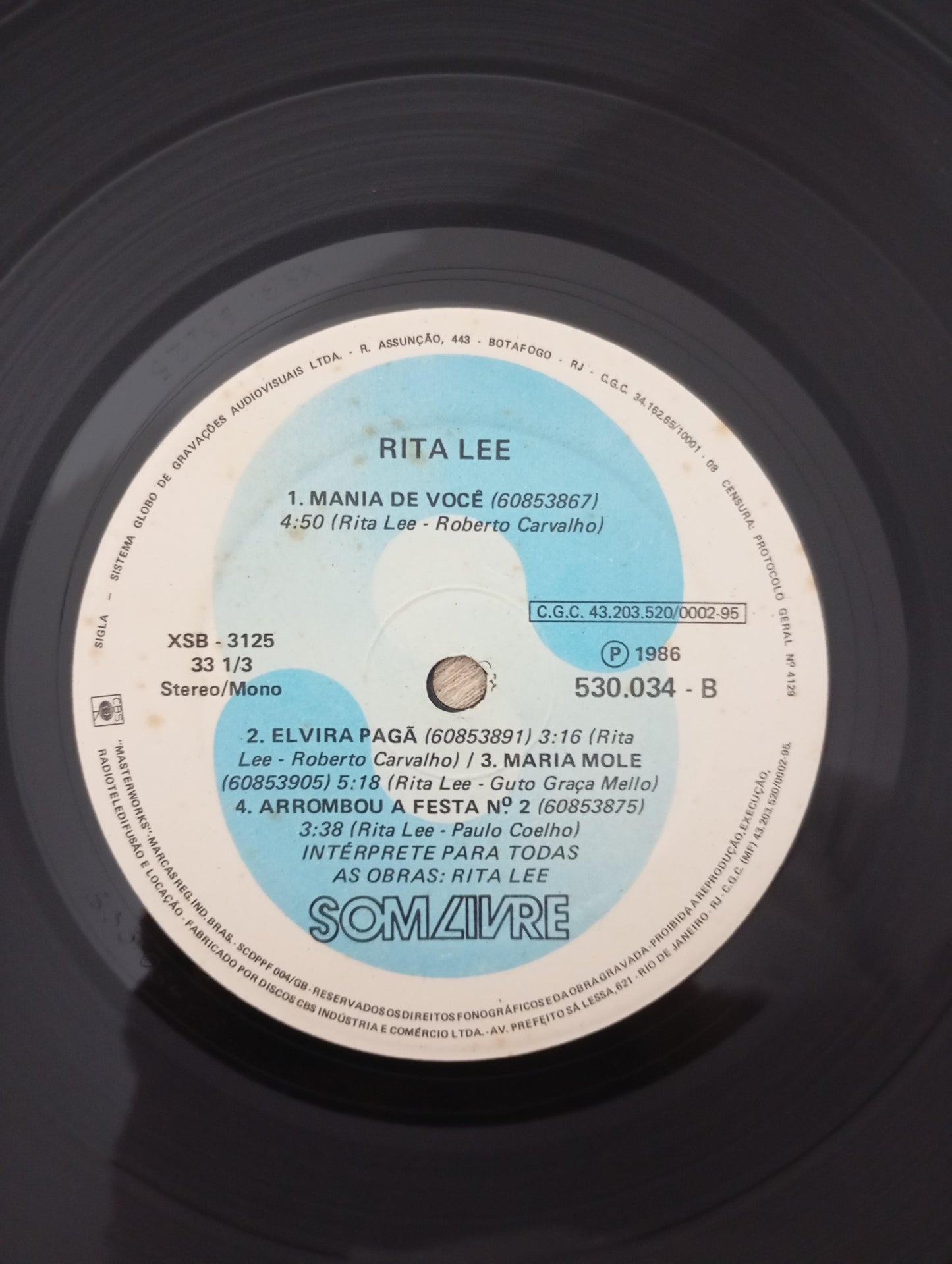 Lp Vinil Rita Lee 1979 Com Encarte