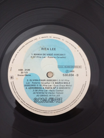 Lp Vinil Rita Lee 1979 Com Encarte