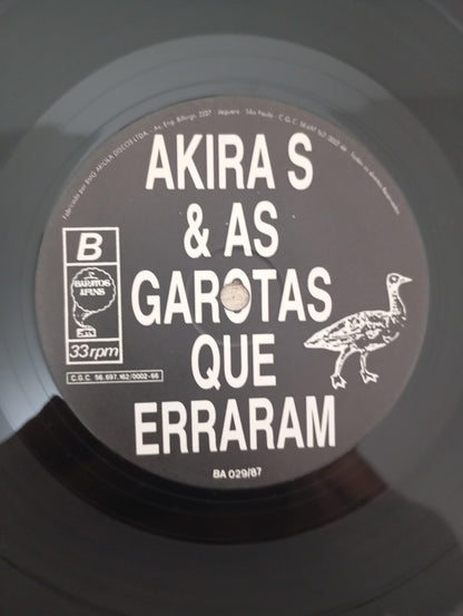 Lp Vinil Akira S & As Garotas Que Erraram 1987 Com Encarte